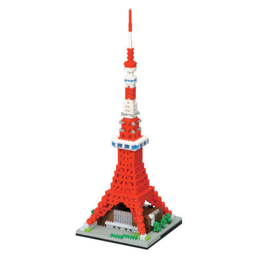 Nanoblock [160012] (TOKYO TOWER DELUXE EDITION), Kawada, Model Kit, 1/1000